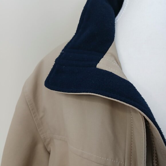 Maserati Blouson Utility Jacket Beige Size Medium - Picture 11 of 11